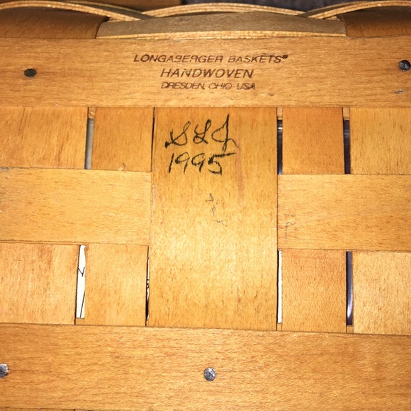 Longaberger Large basket - Picture 3 of 3